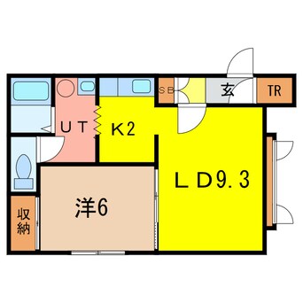 間取図 シエルエトワール