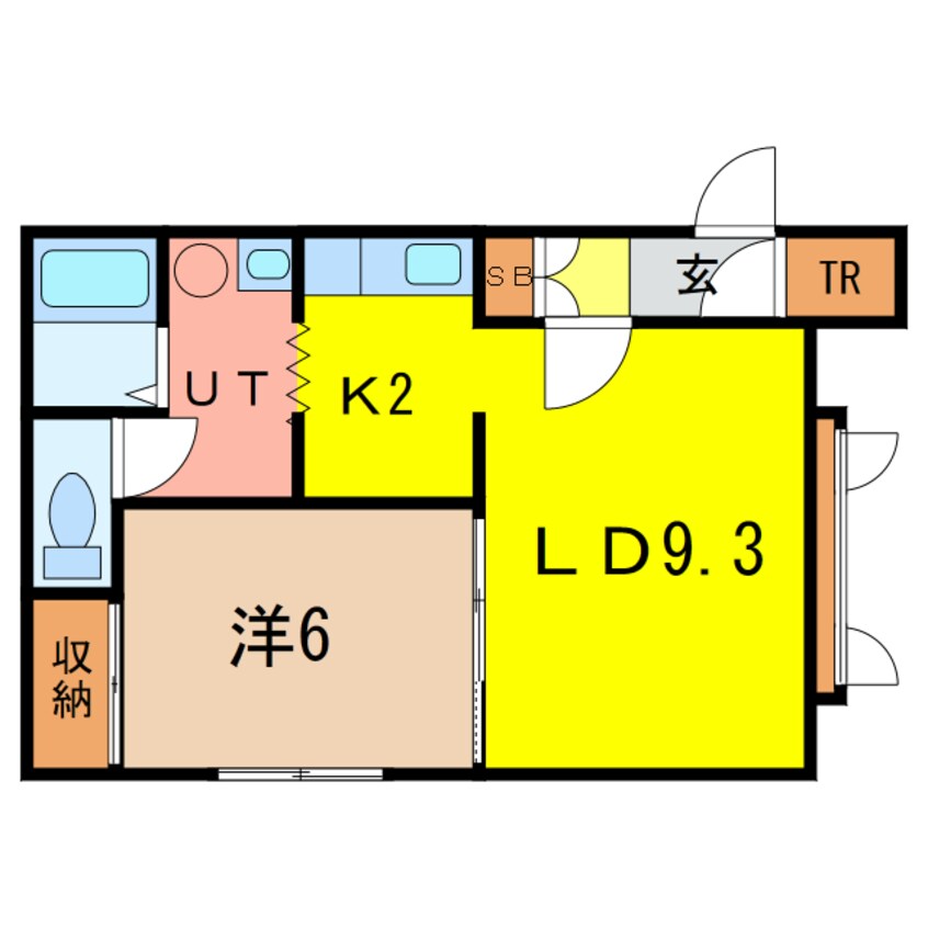 間取図 シエルエトワール