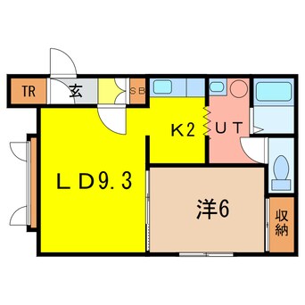 間取図 シエルエトワール