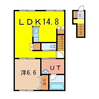 間取図 Comfort　4‐5　st