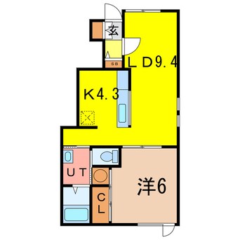 間取図 ラ・マトリスⅡ