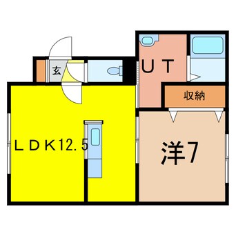 間取図 Regina Berry　A棟