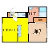 Regina Berry　A棟 1LDKの間取り