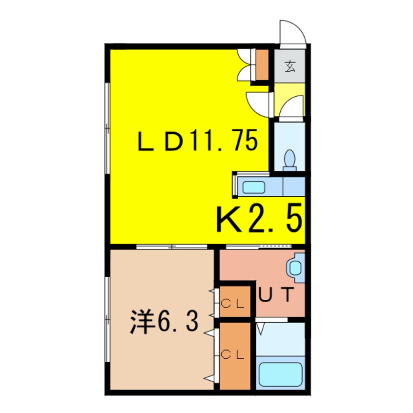 間取図 南ウェーブⅡ