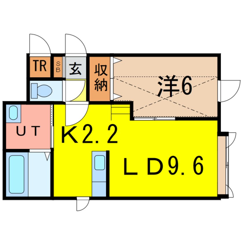 間取図 セドナ　Ⅱ