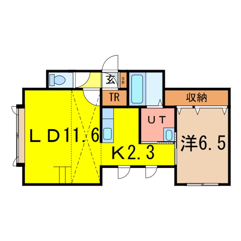 間取図 セドナ　Ⅱ