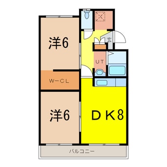 間取図 新都ハイツレジェ