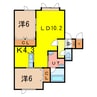 Virgo 2LDKの間取り