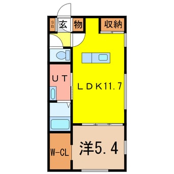 間取図 norfino Lessor