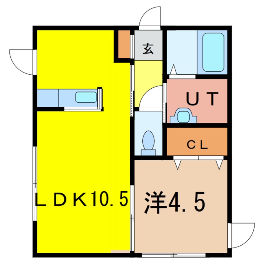 間取図 Ｎ－Ｆｌａｔ