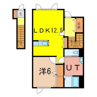 間取図 Fontaine　Ⅱ
