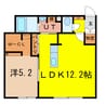 Arex　Lincke　Ⅰ 1LDKの間取り