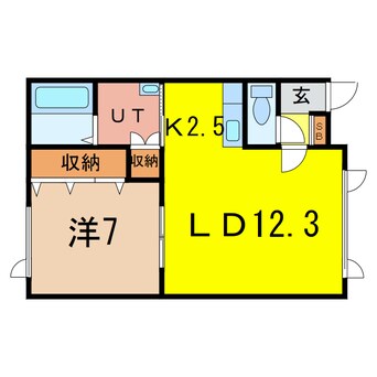 間取図 LUMINE HILL