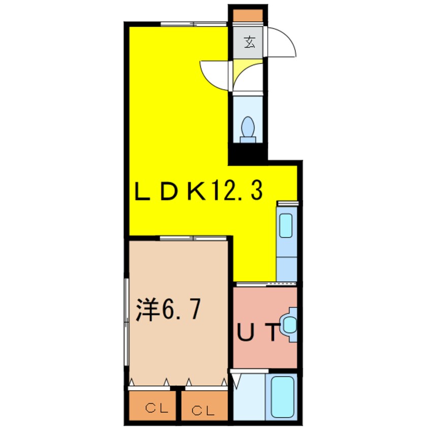 間取図 エクセレント5・2