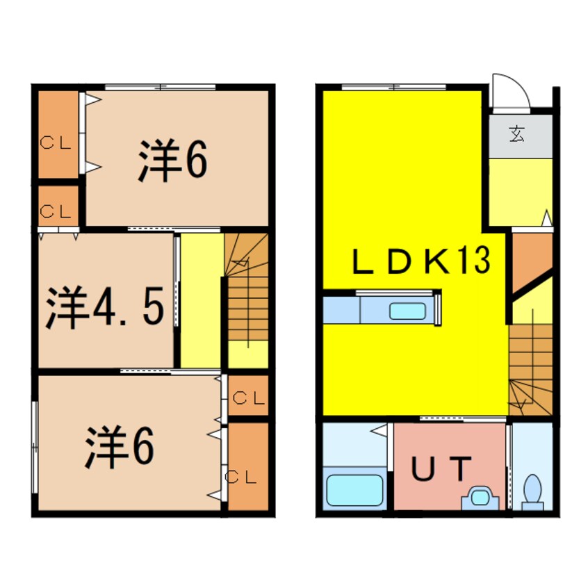 間取図 DESSAU