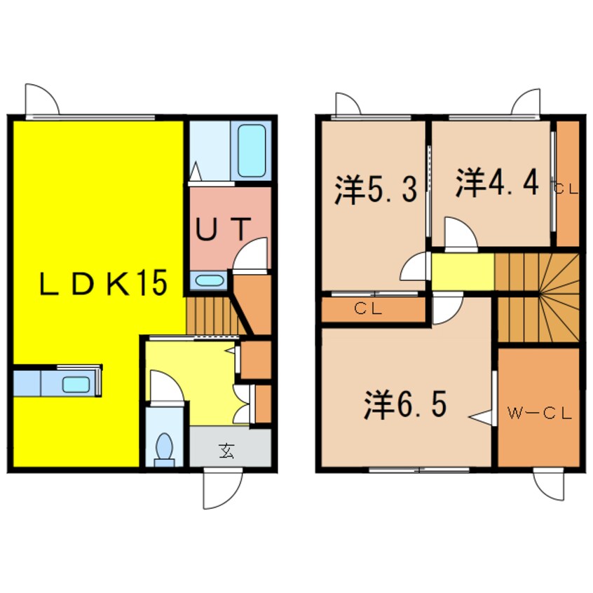 間取図 ハルニレⅡ