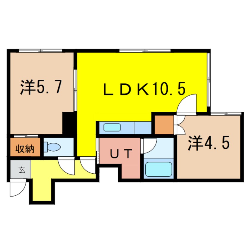 間取図 スイートネス