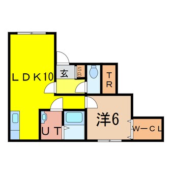 間取図 グランメール（神楽岡）