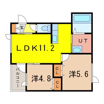 間取図 Ｍ・Ｃコンフォート