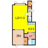 セフト　Ｂ棟 1LDKの間取り