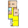 Lavita 豊岡 2LDKの間取り