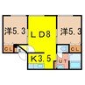 ファミーユ・アベニュー 2LDKの間取り