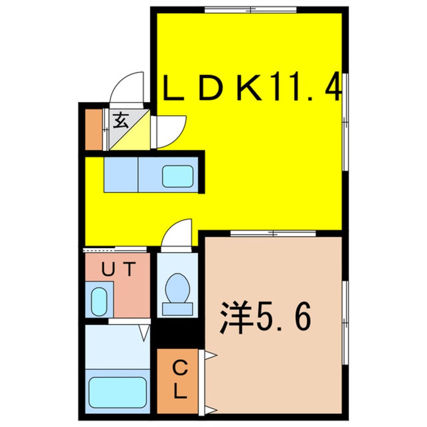 間取図 Ｌａｉｄ　Ｂｏｏｋ