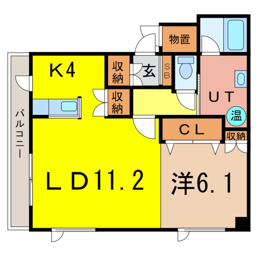 間取図 FGマンション