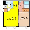 レジェンド9・6の間取図