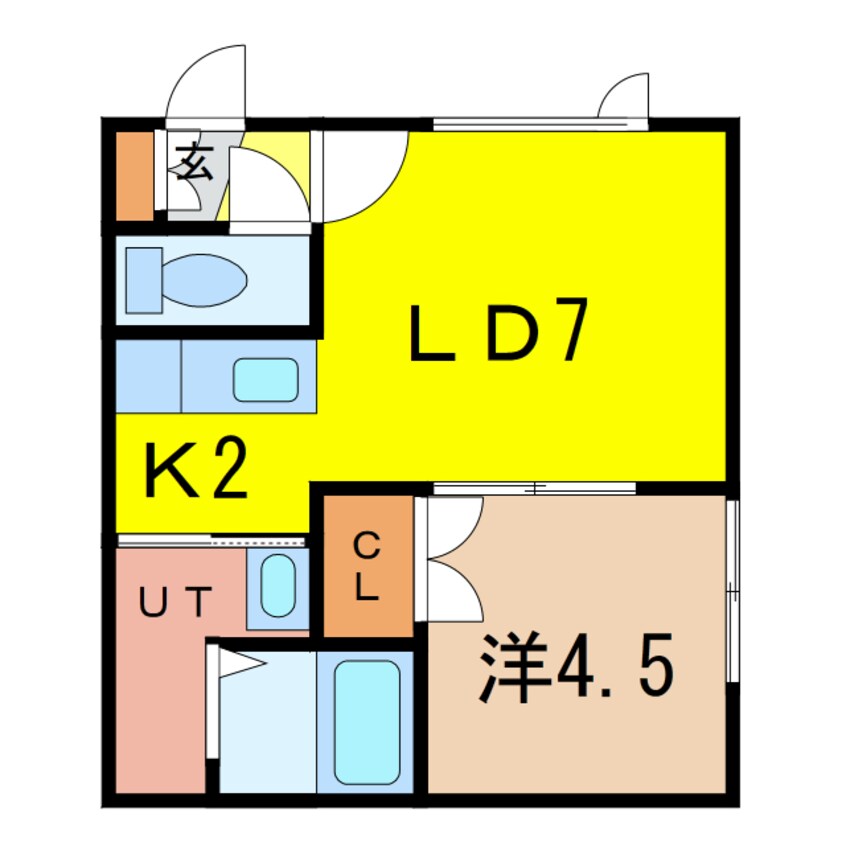 間取図 ウィステリア