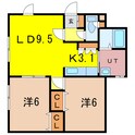 Ｂ－ｈｏｕｓｅの間取図