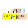 ビバーチェ 1LDKの間取り