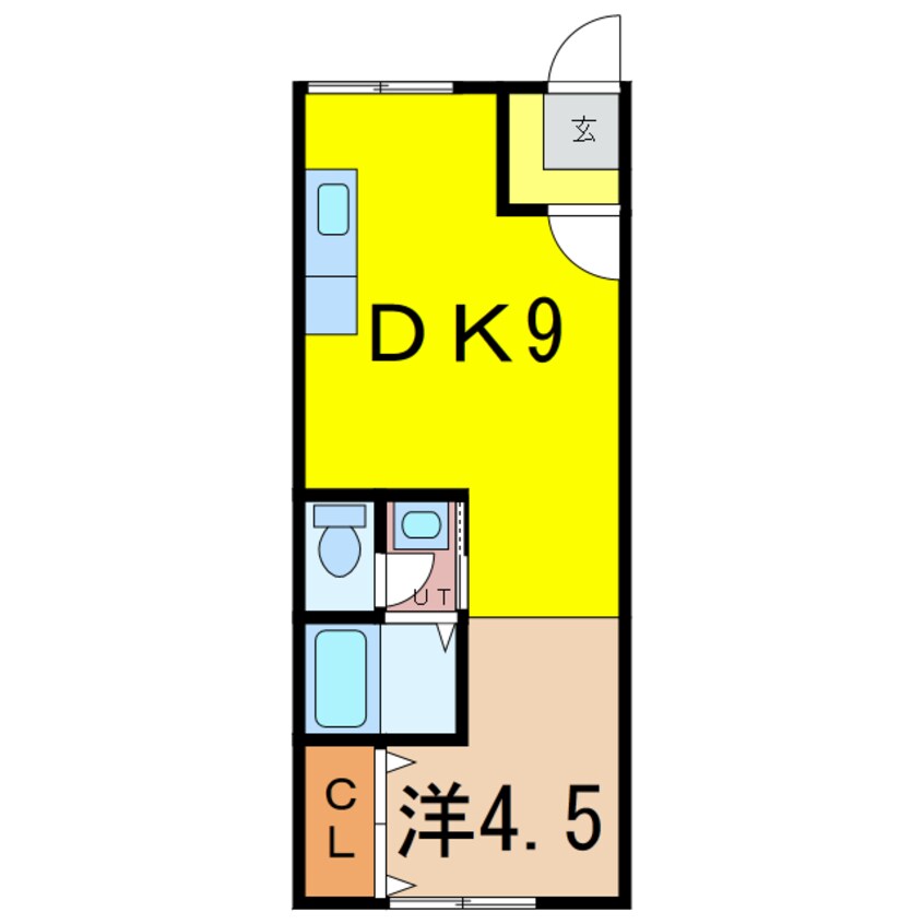 間取図 深川総合ハイツ第三