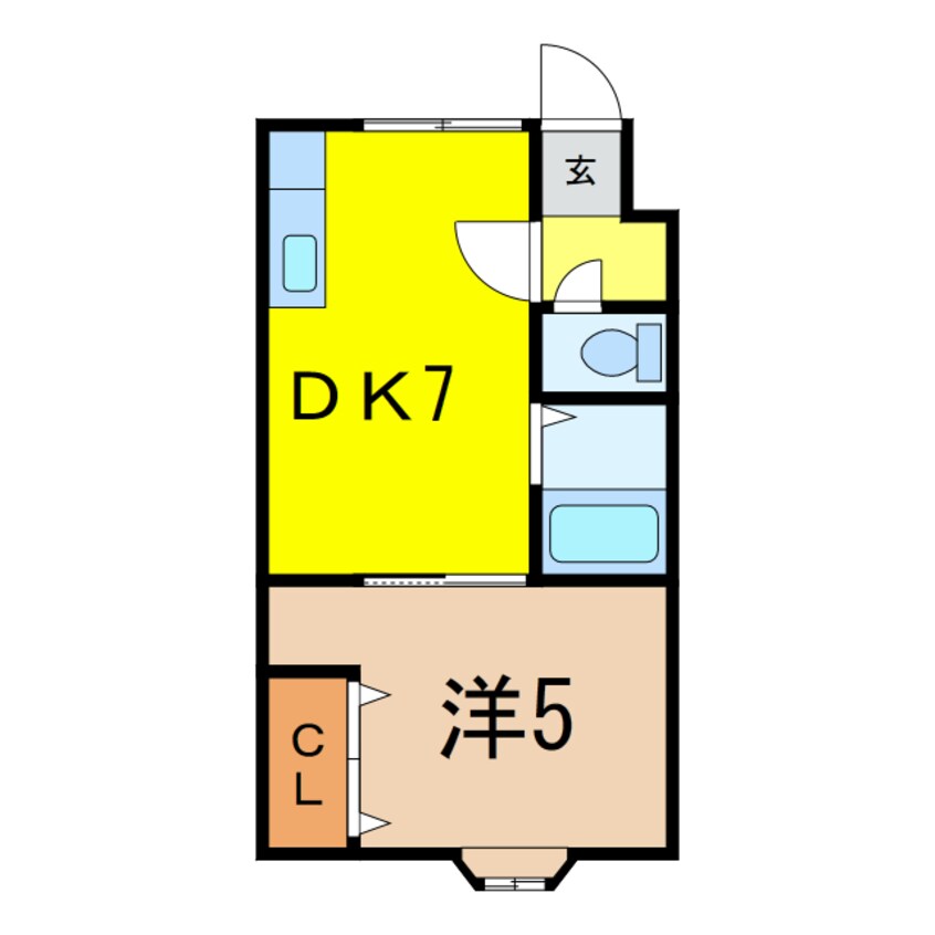 間取図 ノーザンエポックA