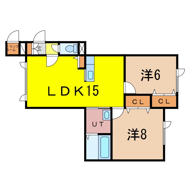 間取り図 Cアザラシ