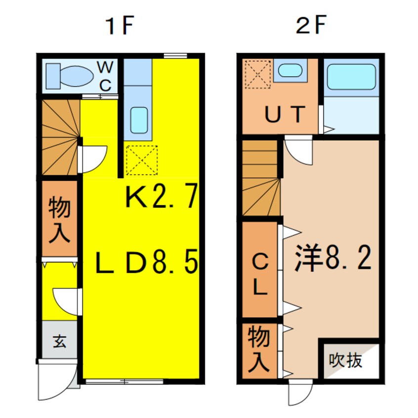 間取図 エス・スールⅦ