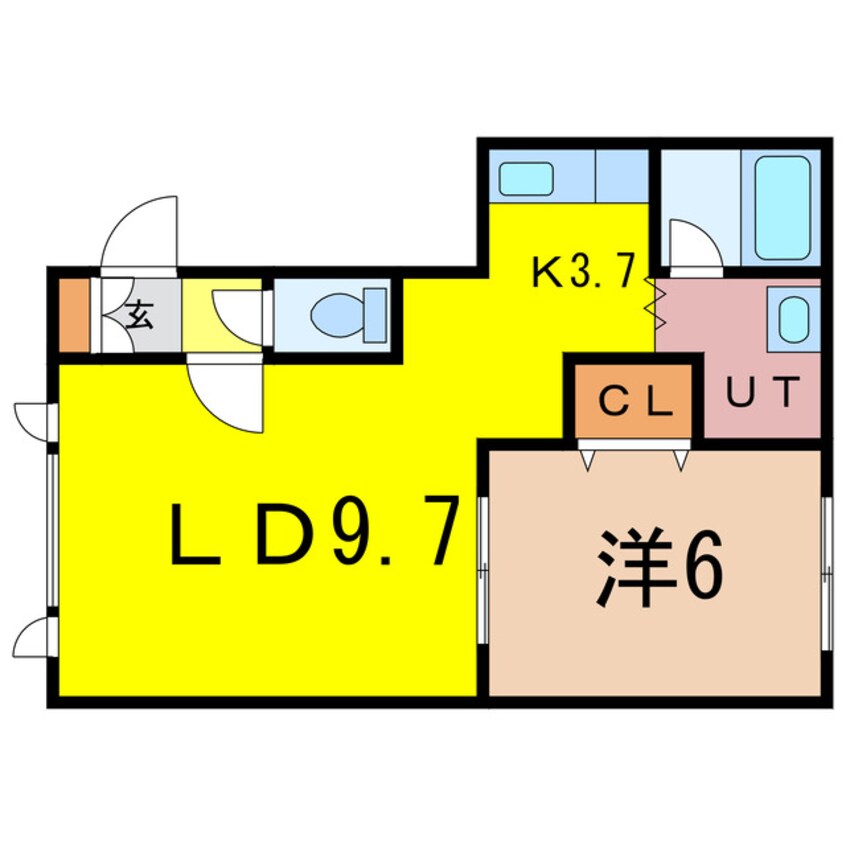 間取図 ルミナス