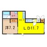 シエラ（永山） 1LDKの間取り