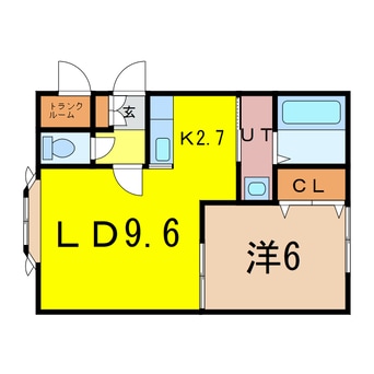 間取図 フォレストＢ