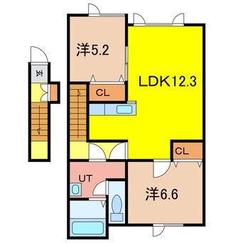 間取図 オアシスⅠ