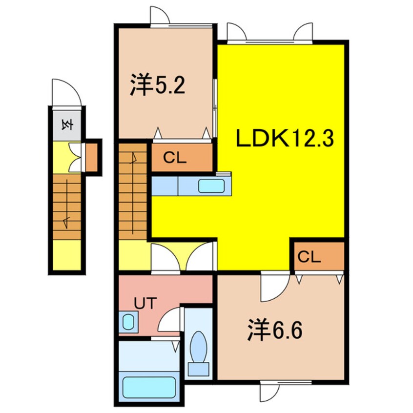 間取図 オアシスⅠ