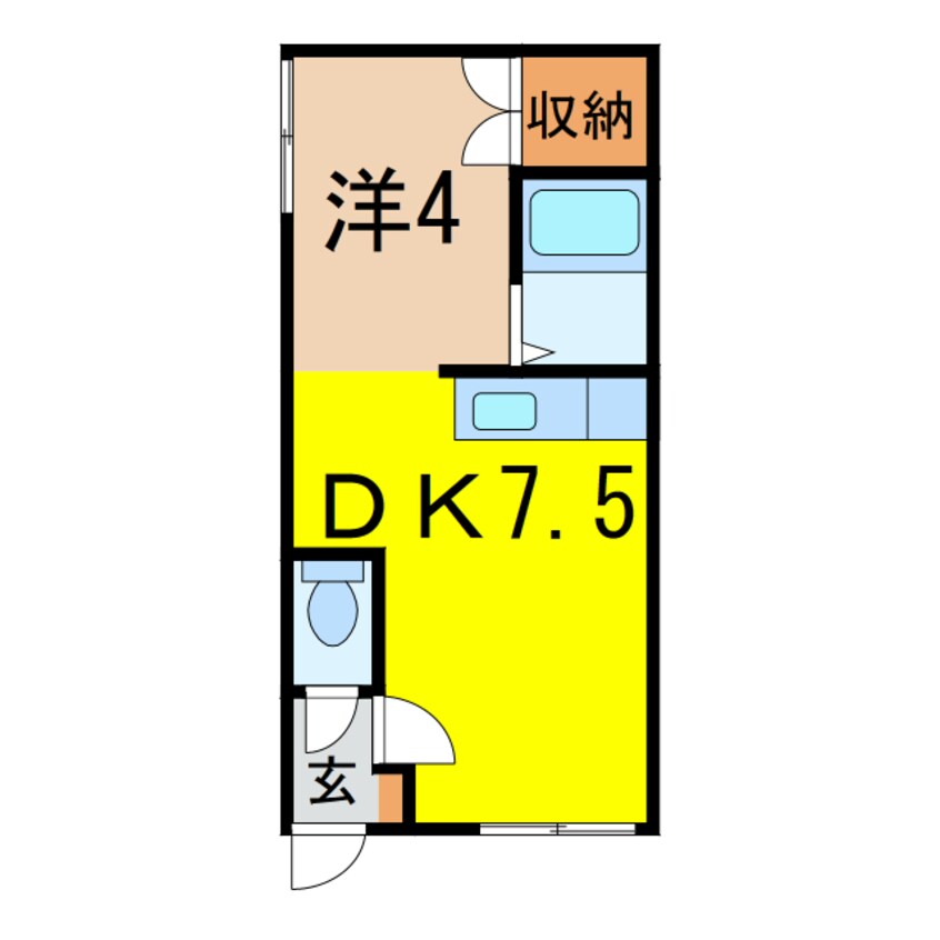 間取図 ソシアⅡ　A棟