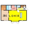 ファーストノート 1LDKの間取り