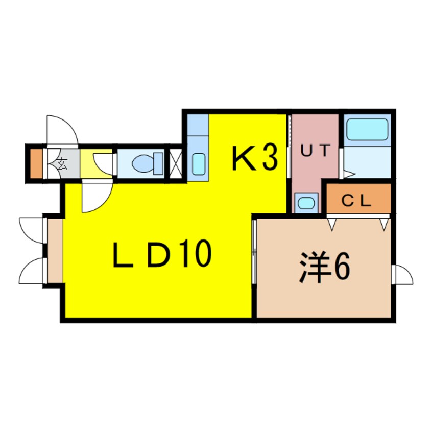 間取図 グレージュⅡ