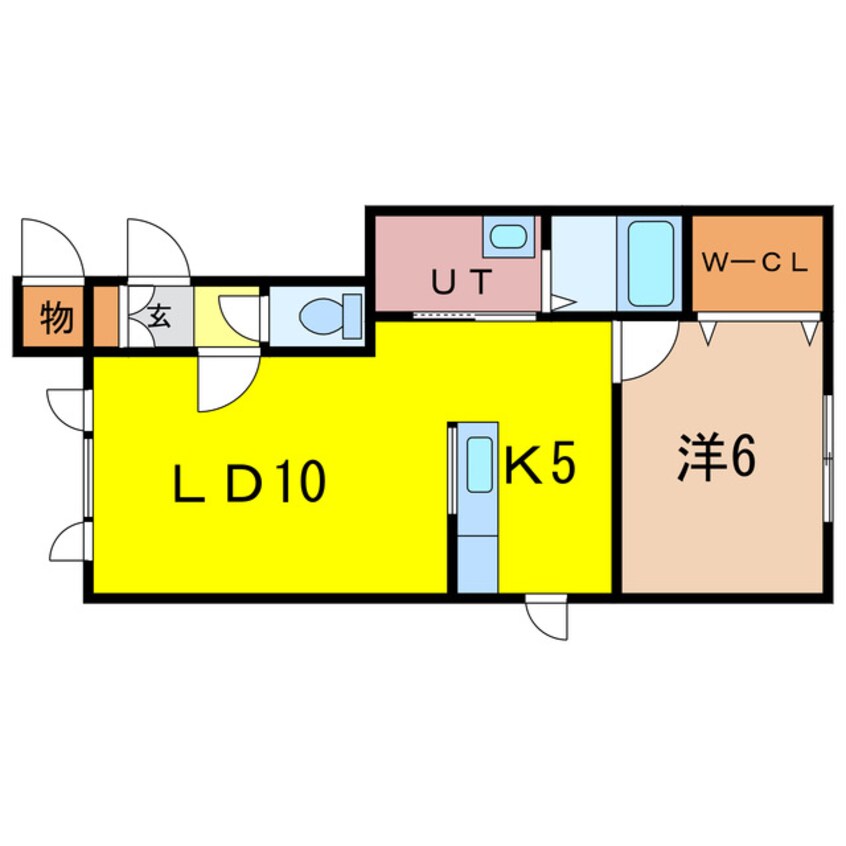 間取図 ＬＥＢＥＮ１３