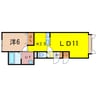 プランドール（深川） 1LDKの間取り
