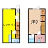 Jeunesse Ｂ 1LDKの間取り