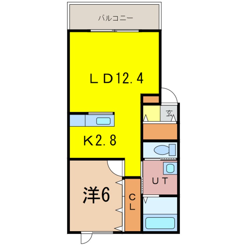 間取図 GRAN TERRACE 326B