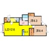 マハロⅡ 2LDKの間取り