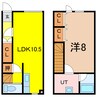 カラン・ションテ 1LDKの間取り